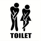 Glada Toalettklistermärken - För ett Kreativt Badrum Carvallo