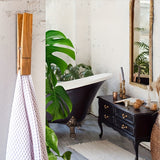 Trä Handduk Klipp Hållare – Vägghängd Lösning för Badrum eller Tvättstuga Carvallo