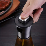 Stor sprayflaska för olja – Tryckbehållare i glas och rostfritt stål 304, BPA-fri MILA Sverige