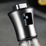 Stor sprayflaska för olja – Tryckbehållare i glas och rostfritt stål 304, BPA-fri MILA Sverige