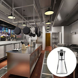 Stor sprayflaska för olja – Tryckbehållare i glas och rostfritt stål 304, BPA-fri MILA Sverige