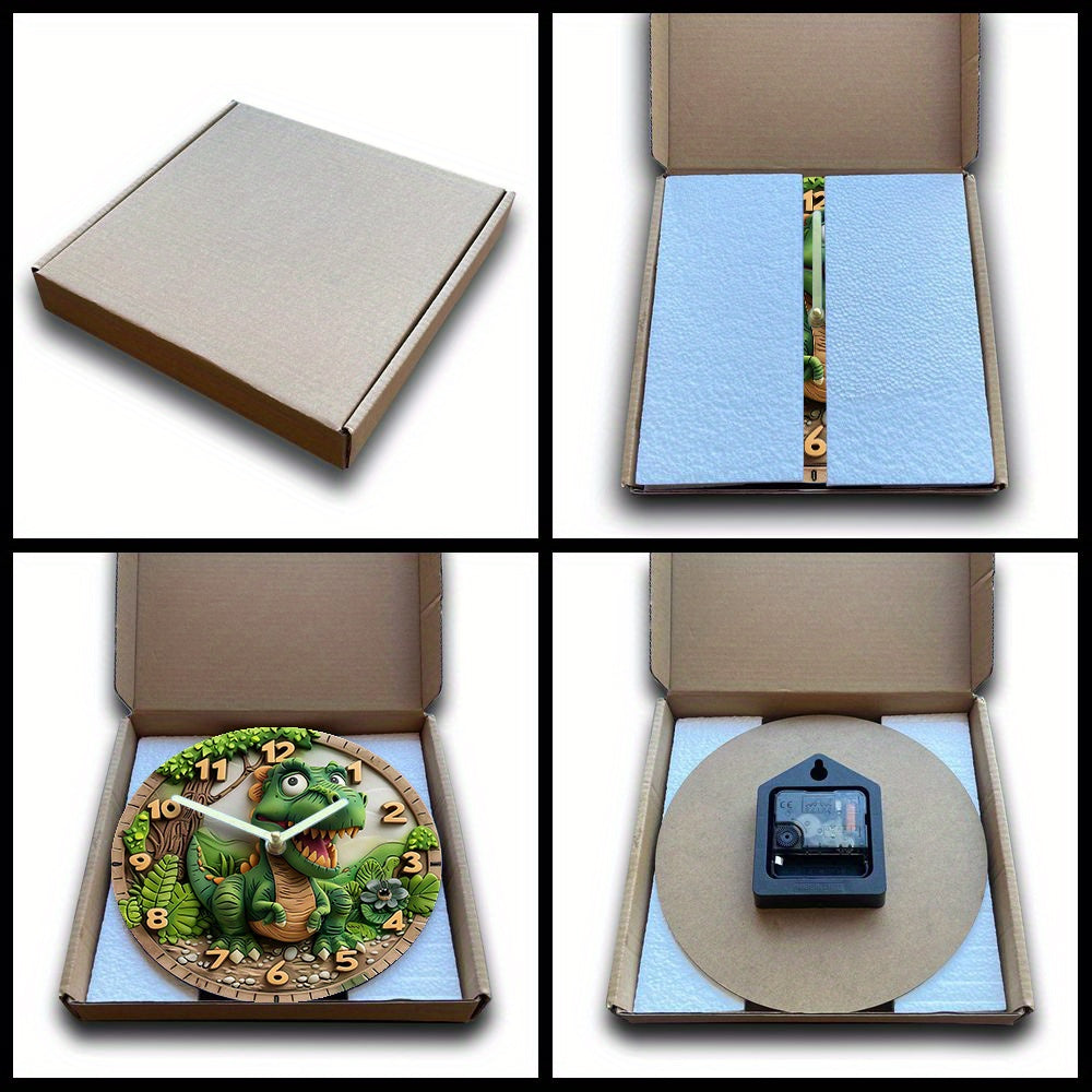 Dino Klockäventyr - Lär dig att berätta tid med roligt Carvallo