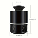 Carvallo LumoSilent | Tyst & Effektiv | Med USB-anslutning & Blåljus | För Inomhus & Täckta Utomhusområden Carvallo