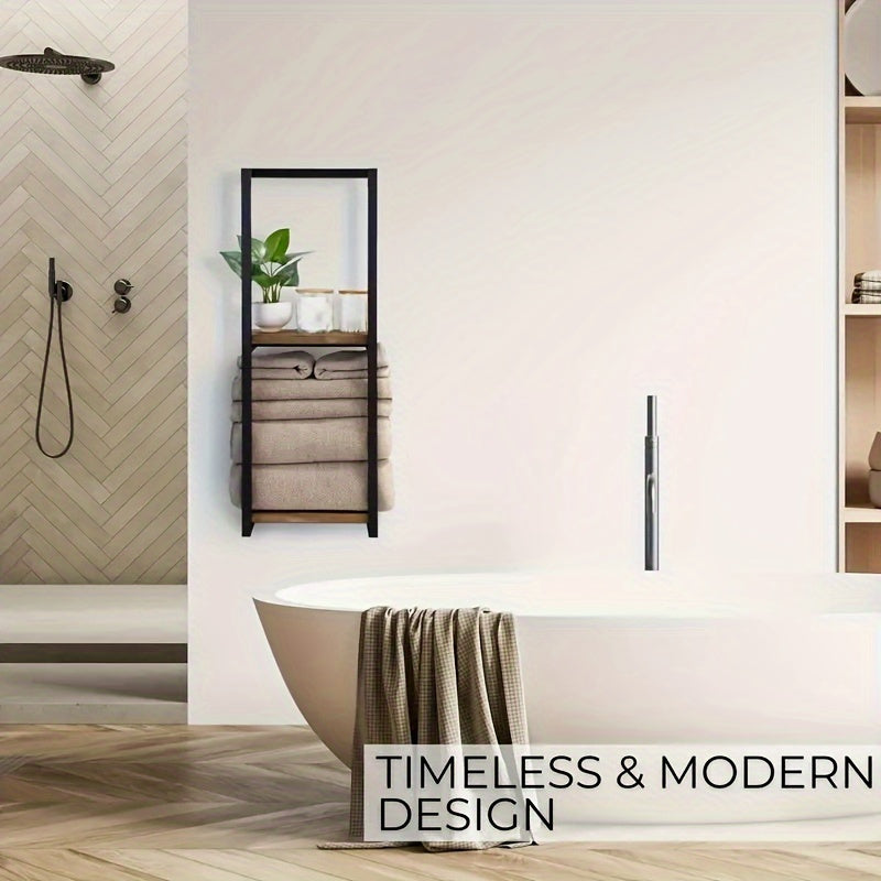 Platsbesparande Handduksställ - För ett Prydligt Badrum Carvallo