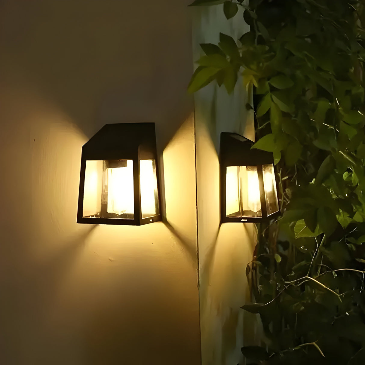 MeadowGlow Light – 2 st Återuppladdningsbara Solträdgårdslampor Carvallo