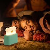 GlowSphere - Charmig Färgglad LED Nattlampa för Sängrumsinredning Carvallo