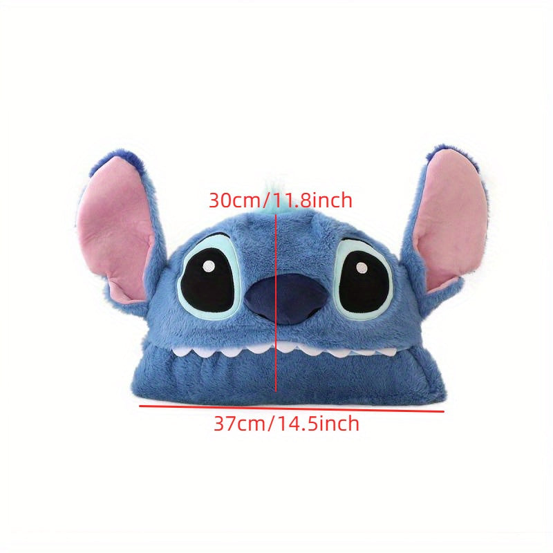 Disney Stitch Hoodie Filt – Varm och Söt för Sommargyllene Nätter eller Högtider Carvallo