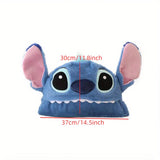Disney Stitch Hoodie Filt – Varm och Söt för Sommargyllene Nätter eller Högtider Carvallo