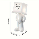 CartoonGlow - USB-driven tecknad bordslampa med LED-ljus och tryckknappskontroll Carvallo