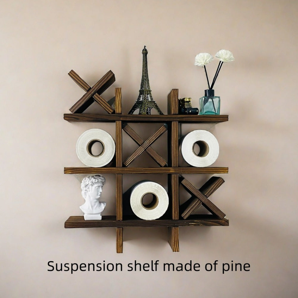 Rustik Trähållare för Toapapper – Inspirerad av Hantverksarbete i Trä Carvallo