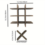 Rustik Trä Toalettpapperhållare – Inspirerad av Hantverksmässigt Träarbete Carvallo