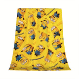 Minions Fleece Blanket - Mjuk & Varm Flanellfilt för Barn Carvallo