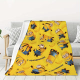 Minions Fleece Blanket - Mjuk & Varm Flanellfilt för Barn Carvallo