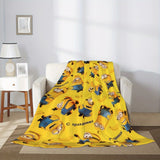 Minions Fleece Blanket - Mjuk & Varm Flanellfilt för Barn Carvallo