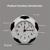 Kreativ Fotboll-formad Väckarklocka – Med Musik och Unik Design för Ung och Gamal Carvallo