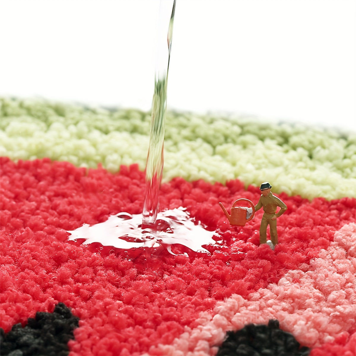 Fruktinspirerad Badmatta – Mjuk och Absorberande Carvallo