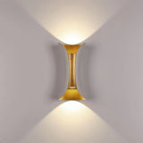 Vattentät LED Vägglampa | 7.9–11.8 x 3.9–4.7 tum | Aluminium & Glas | IP65 Klassad Modern Utomhusbelysning | Brick by Brick Carvallo
