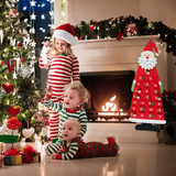 Jultome Snögubbe Advent Hängande Kalender Med 24-Fack-Jul-BB-Hemnix