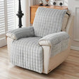 Snug Grid Recliner Cover Carvallo