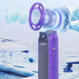 CoolWhirl – Mini hopfällbar handhållen fläkt med USB-laddningsbar Breeze Boost MILA Sverige