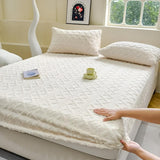 Premium Velvet Sherpa Sängset Carvallo