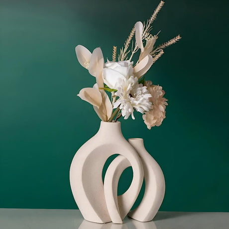 Unity Vase Duo | Modern Abstrakt Keramik Carvallo