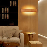 Vägglampa Modern Trä LED Armatur Carvallo
