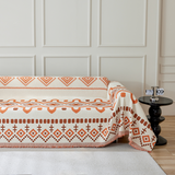 Geometrisk Boho Sofföverdrag - Modern, Stilig & Hållbar Soffa Skydd Carvallo