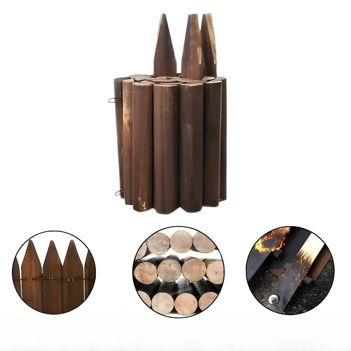 GroveScape - Dekorativt trä utomhus trädgårdsavgränsning gräns Carvallo