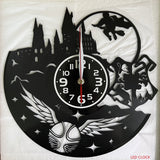 Stille LED Vinylskivor Väggklocka - Perfekt För Vardagsrum, Sovrum, Kök & Kontorsdekoration | Idealisk Gåva För Födelsedag, Mors Dag & Halloween Carvallo