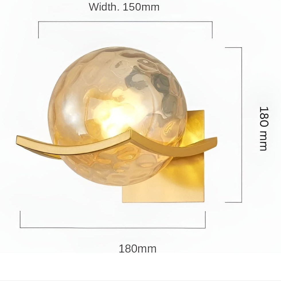 LED-vägglampa i glas – Modern, Dekorativ belysning Carvallo