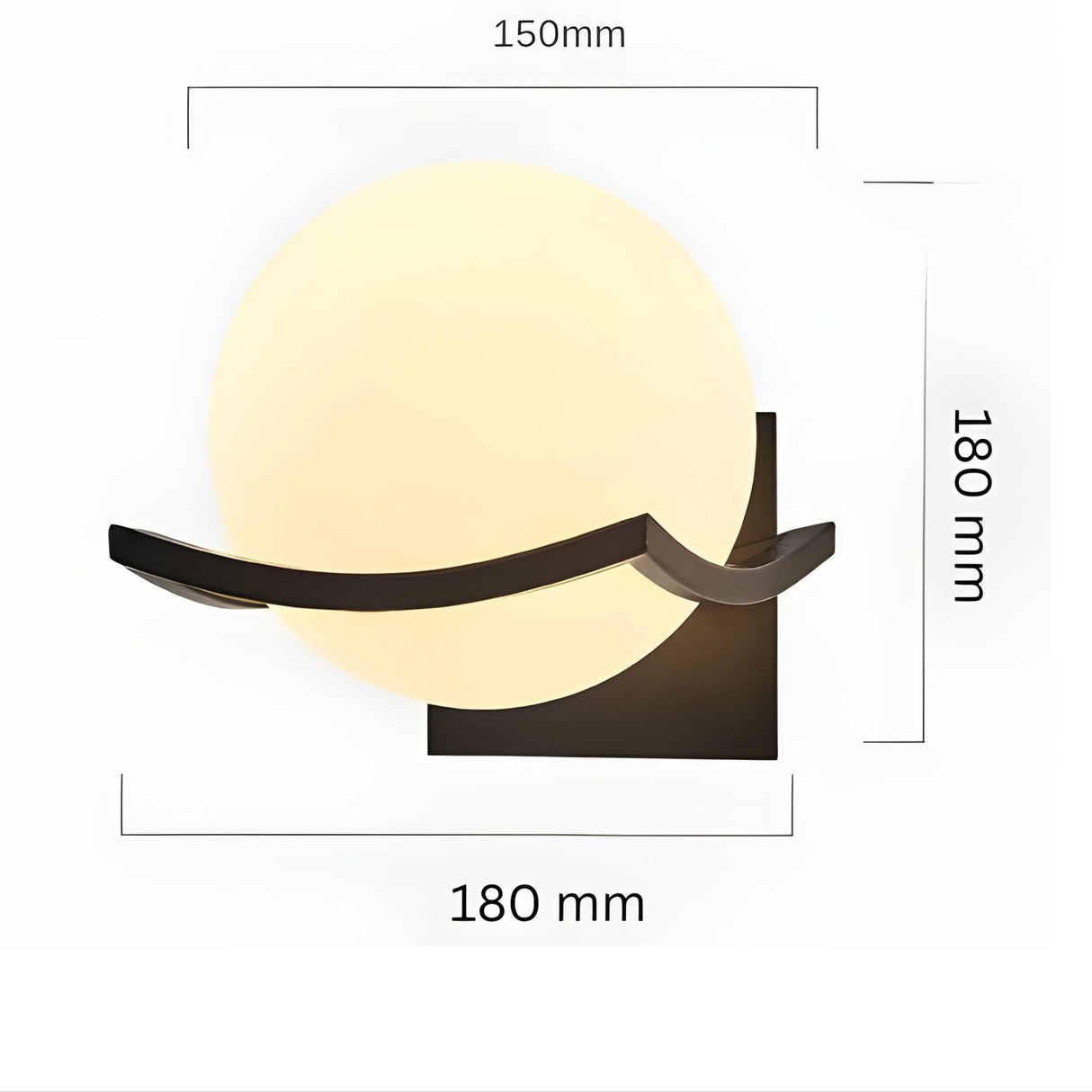 LED-vägglampa i glas – Modern, Dekorativ belysning Carvallo