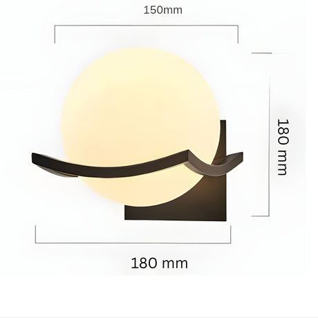 LED-vägglampa i glas – Modern, Dekorativ belysning Carvallo