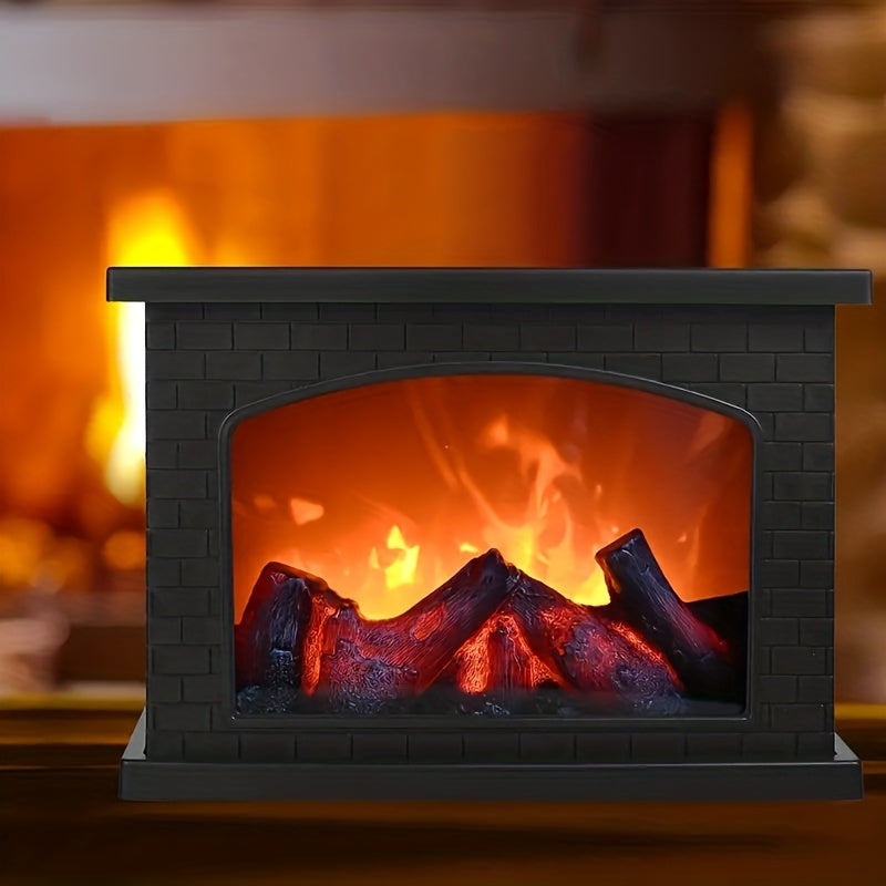 FlameGlow - Värmande Eld Simulering Kol Ljus Retro Dekoration för Inomhus och Utomhus Carvallo