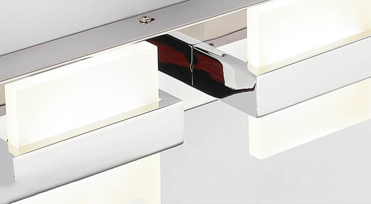 Modern fyrkantig LED-vägglampa – Akrylspegelfrontljus MILA Sverige