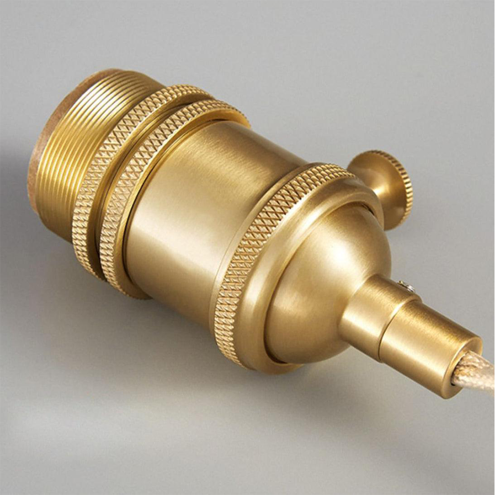 Pendellampa med ribbat glas-skärm Carvallo