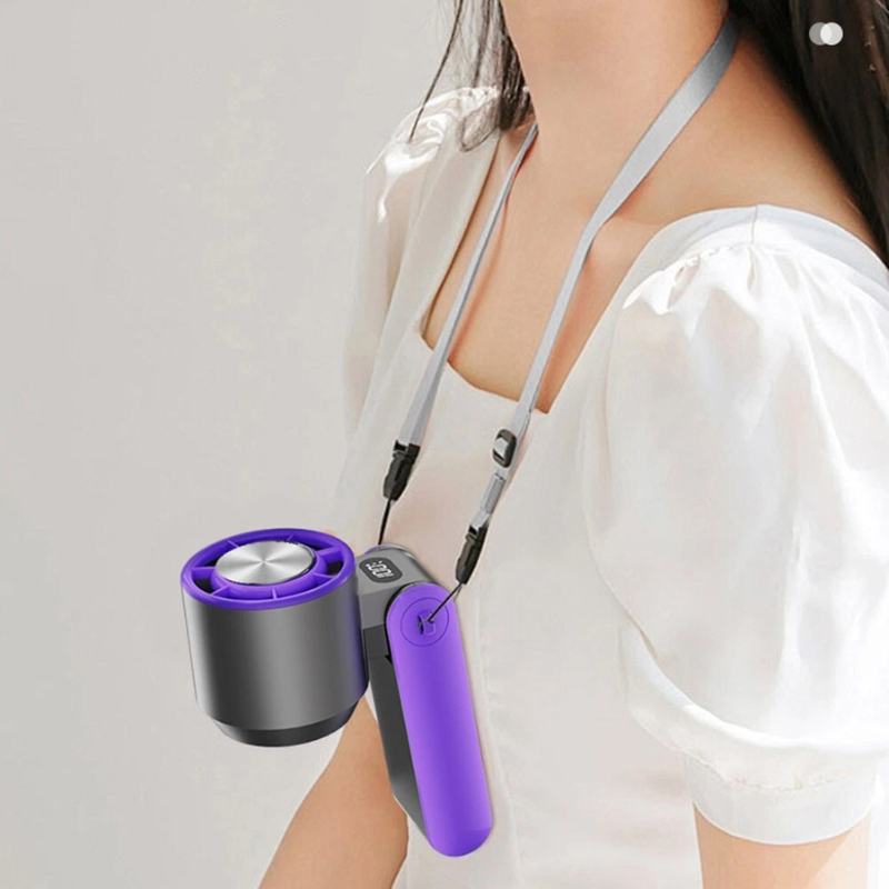 CoolWhirl – Mini hopfällbar handhållen fläkt med USB-laddningsbar Breeze Boost MILA Sverige