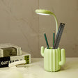 Vikbar Cactus LED-bordslampa - ögonvänlig ljus med kreativ design MILA Sverige