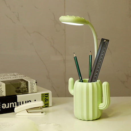 Vikbar Cactus LED-bordslampa - ögonvänlig ljus med kreativ design MILA Sverige