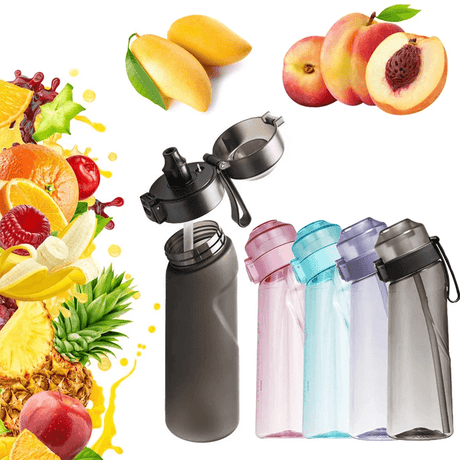 Air Vattenflaska med Doftringar 7 Kapslar 650ml-Personligt-BB-Hemnix