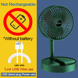 Hopfällbar Teleskopisk Fläkt-Personligt-BB-Hemnix