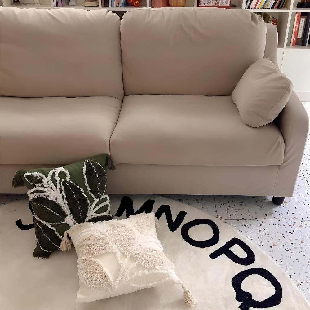 Plush Leaf With Tassel Kuddeöverdrag Carvallo