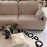 Plush Leaf With Tassel Kuddeöverdrag Carvallo