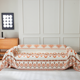 Geometrisk Boho Sofföverdrag - Modern, Stilig & Hållbar Soffa Skydd Carvallo