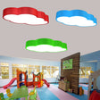 WolkPlafond - LED Taklampa för Barnrum i Röd/Gul/Blå Carvallo