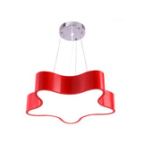 LED Barnlampa Hängande med Stjärna Acryl Kåpa, Röd/Grön/Gul Avslutning Carvallo