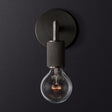 Vägglampa mässing metall dubbel glödlampa sconce Carvallo