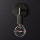 Vägglampa mässing metall dubbel glödlampa sconce Carvallo