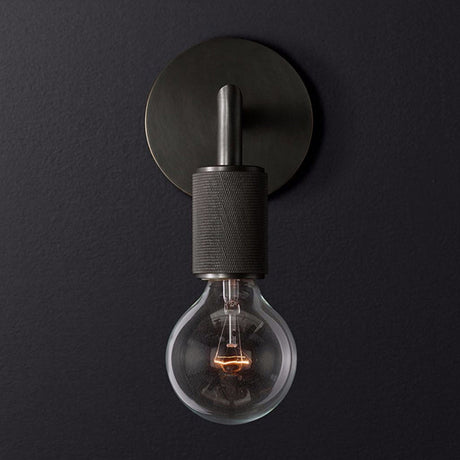 Vägglampa mässing metall dubbel glödlampa sconce Carvallo