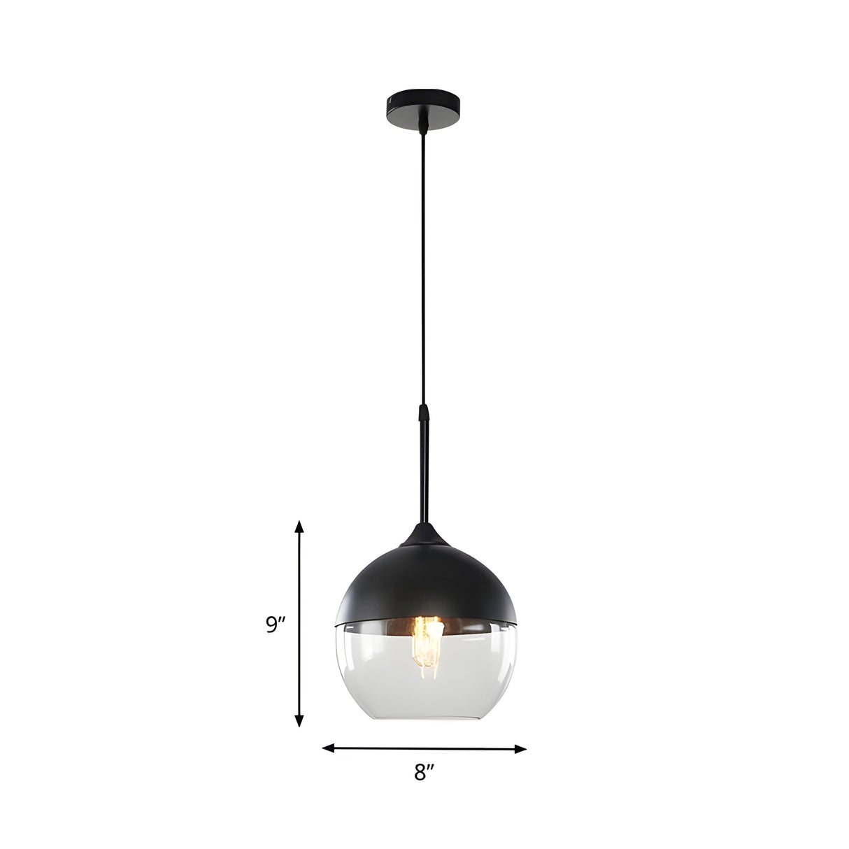 RusticLuxe Light - Vintage Hänglampa gjord av Trä Carvallo